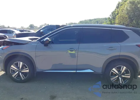 2023 Nissan Rogue Platinum Fwd z USA, uszkodzony, nr VIN JN8BT3DC0PW100360